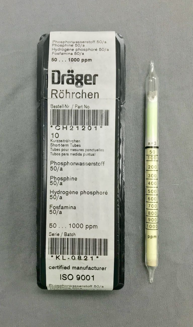 Draeger High Range Phosphine Tubes - PestFogSales